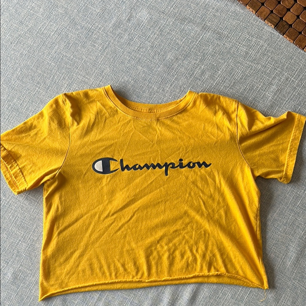 Champion Mustard Yellow Tee